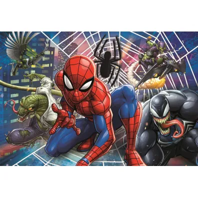 Puzzle 60 el. Maxi SuperColor. Spider-man Clementoni