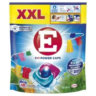 XXL Skoncentrowane kapsu�ki do prania do kolorowych i ciemnych tkanin (48 pra�) 48 szt.