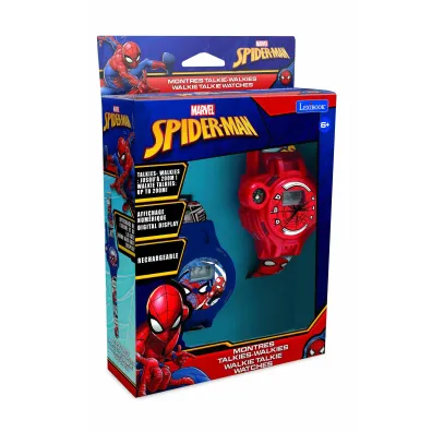 Zegarek z kr�tkofal�wkami Spider Man Lexibook DMWTW1SP