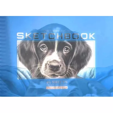 Fresh Szkicownik A5/40K ko�o g�adki Piesek