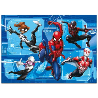 Puzzle 4x48 el. MaxiFloor Double-Face Spider-Man Lisciani