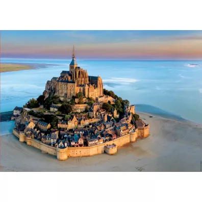Puzzle 1000 el. Mont Saint-Michel/Francja Educa
