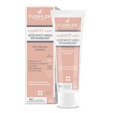 Floslek Od�ywczy Krem witaminowy na dzie� i noc MultiVIT Care - sk�ra dojrza�a, os�abiona 50 ml
