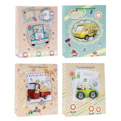 Rozette Torebka ozdobna pop-up mix 18x23x8cm