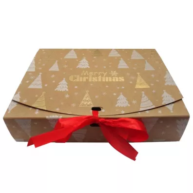 incood. Pude�ka sk�adane 22x17x5cm - kpl.2.szt. (papier craft z nadrukiem wi�zane wst��k�, sk�adane na p�asko w polybagz headerem)