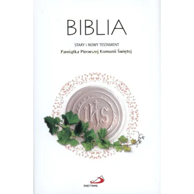 Biblia ST i NT- Pami�tka Pierwszej Komunii �wi�tej