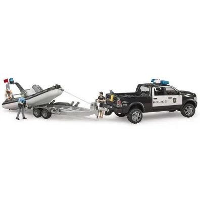 Dodge RAM 2500 Policyjny Pikap z �odzi� Bruder
