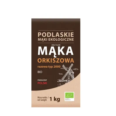 BioLife M�ka Orkiszowa razowa typ 2000 (uszkodzone opakowanie) 1 kg Bio