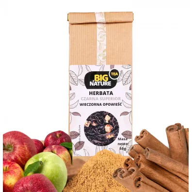 Big Nature Herbata czarna Superior Wieczorna Opowie�� 50 g