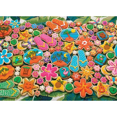 Puzzle 1000 el. Tropikalne ciasteczka Cobble Hill