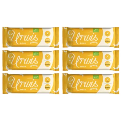 Zmiany Zmiany Baton Urwis Banan Zestaw 6 x 40 g Bio
