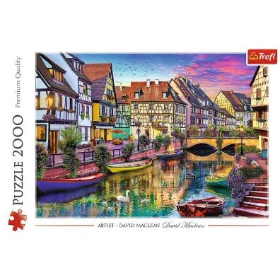 Puzzle 2000 el. Colmar, Francja Trefl