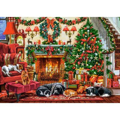 Puzzle 260 el. Cozy Fireplace Castorland