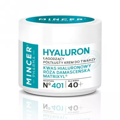 Mincer Pharma Collagen 40+ krem p�t�usty �agodz�cy do twarzy 401 50 ml