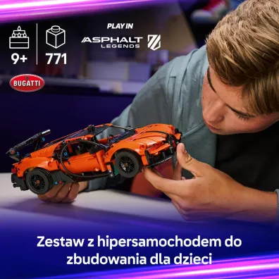 LEGO Technic Hipersamoch�d Bugatti Chiron Pur Sport 42222