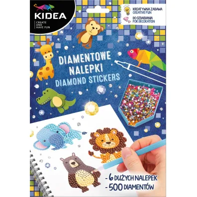 Derform Naklejki diamentowe Weso�e zwierz�ta