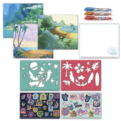Zestaw kreatywny Designer Activity Book Disney Stitch Totum