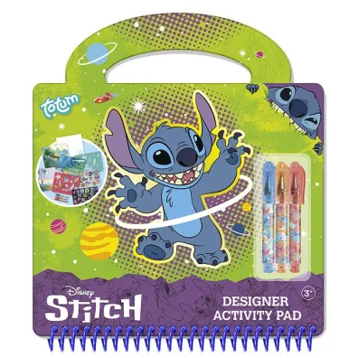 Zestaw kreatywny Designer Activity Book Disney Stitch Totum