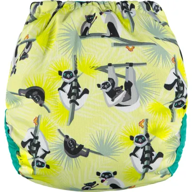 Close Pop-in pieluszka wielorazowa Aio z napami, Lemur