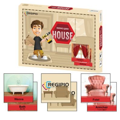 Memory Game - House (w pudełku) REGIPIO