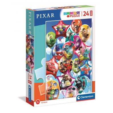 Puzzle maxi 24 el. Supercolor. Pixar Party Clementoni