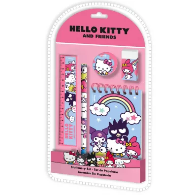 KIDS EUROSWAN Zestaw pi�mienniczy Hello Kitty 5 element�w HK50191