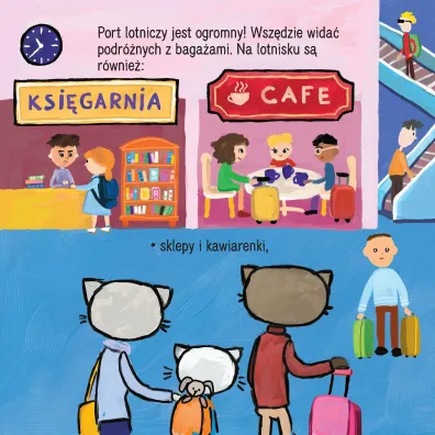 Kicia Kocia na lotnisku