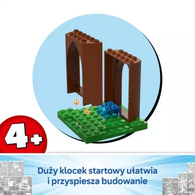 LEGO Marvel Bitwa Spidey’ego i Gobby’ego przy domku na drzewie 11200