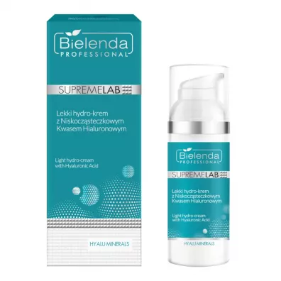 Bielenda Professional Lekki hydro-krem do twarzy z niskoczsteczkowym kwasem hialuronowym 50 ml