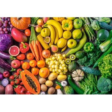 Puzzle 1500 el. Rainbow of Vitamins Castorland