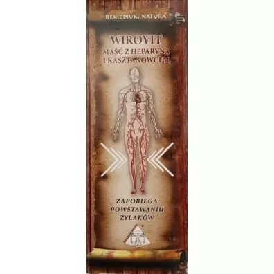 Remedium Natura Wirovit ma�� z heparyn� i kasztanowcem 75 ml
