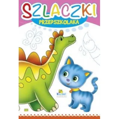 Kolorowanka Szlaczki przedszkolaka Dinozaur