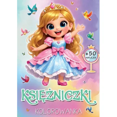 Ksi�niczki. Kolorowanka