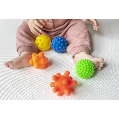 Sensorki Tullo Pi�ki sensoryczne 5 szt. bez dziurki