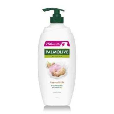 Palmolive Naturals Kremowy �el pod prysznic z dozownikiem Almond & Milk 750 ml