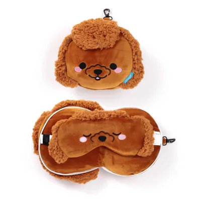 Poduszka podr�na z mask� na oczy Pudel Gigi-Adoramals CUSH351