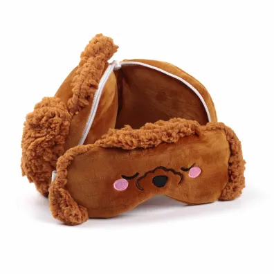 Poduszka podr�na z mask� na oczy Pudel Gigi-Adoramals CUSH351