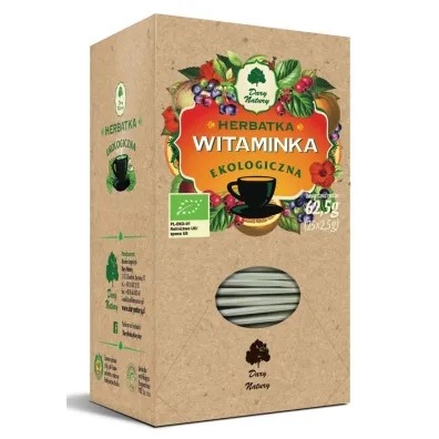 Dary Natury Herbatka witaminka 25 x 2,5 g Bio