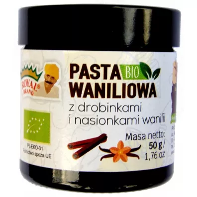 Royal Brand Pasta waniliowa 50 g Bio