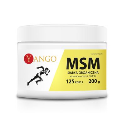 Yango MSM - siarka organiczna Suplement diety 200 g