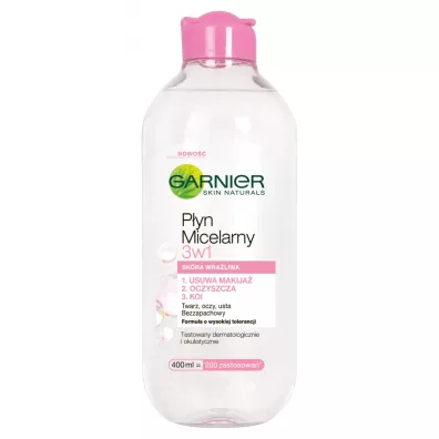 Garnier Skin Naturals pyn micelarny 3w1 skra wraliwa 400 ml