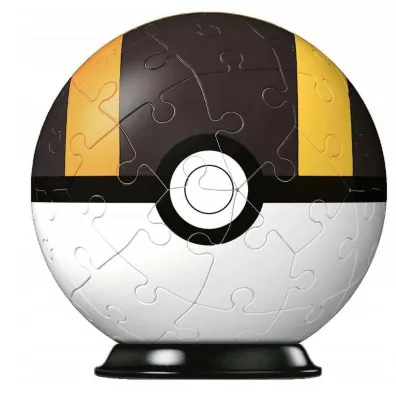 Puzzle 54 el. 3D Kula Pokemon czarna Ravensburger