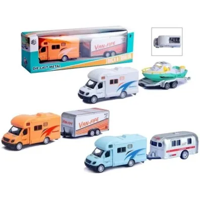 Auto metal z przyczep� Merkpol