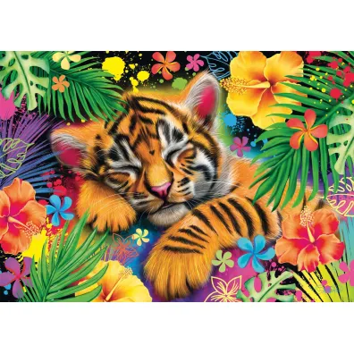 Puzzle 1000 Tygrysi�tko Schmidt