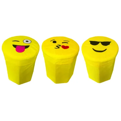 Pufa Emoji okr�g�a z mo�liwo�ci� przechowywania
