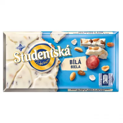 Orion Studentska pecet czekolada bia�a 180 g