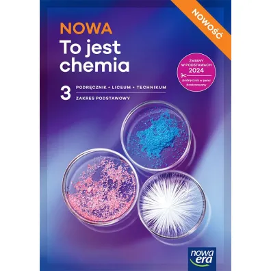 Nowa chemia podr�cznik 3 liceum i technikum zakres podstawowy edycja 2026 - Aleksandra Mrzigod, Janusz Mrzigod, Agnieszka  Hass