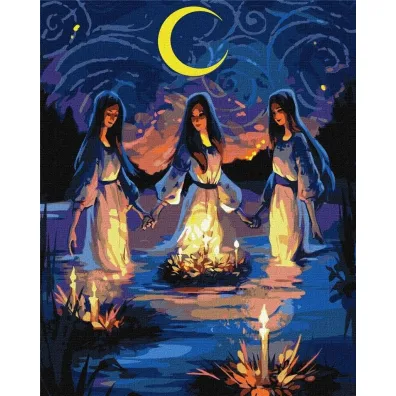 Ideyka Malowanie po numerach - Magiczna noc 40x50cm
