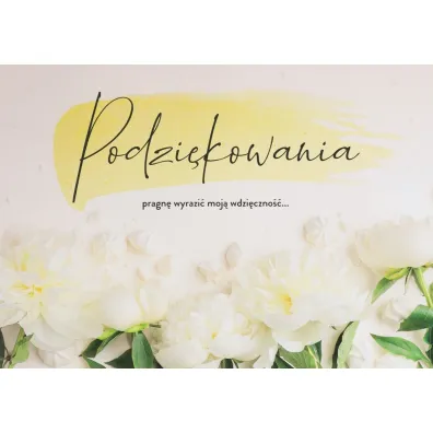 Pan Dragon Karnet Podzi�kowania B6-1905