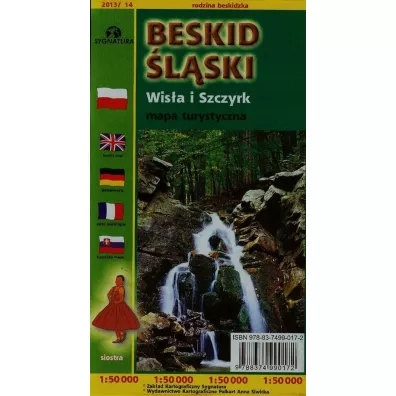 Beskid �l�ski. Wis�a i Szczyrk mapa
